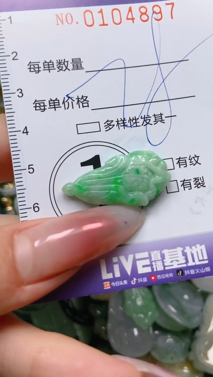 【闪购商品】翡翠颈饰未镶嵌闪购0104897