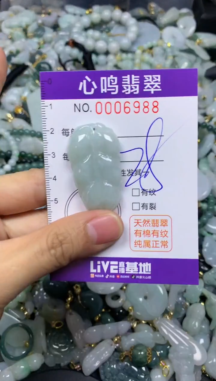 【闪购商品】翡翠颈饰未镶嵌闪购006988