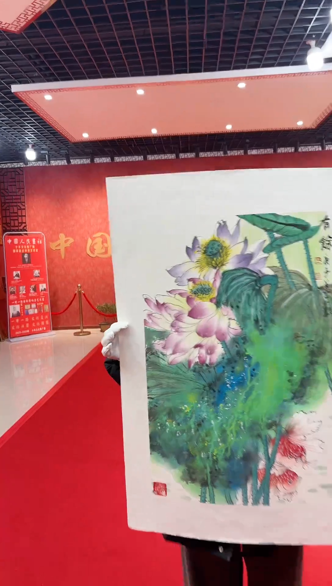 【闪购商品】国画国画道一老师手绘作品D13