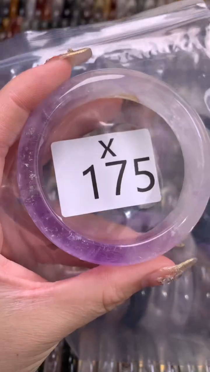 【闪购商品】水晶水晶手镯未镶嵌175-55