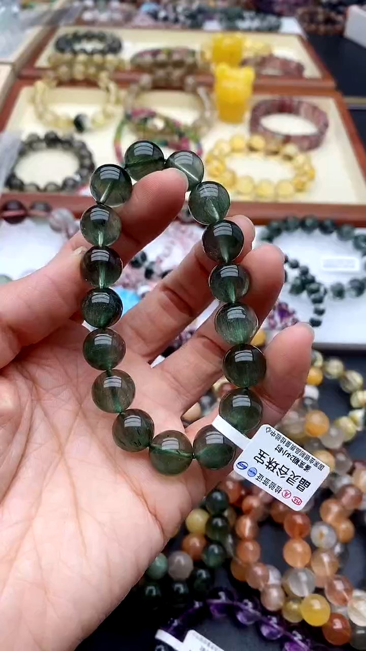 【闪购商品】水晶手链未镶嵌绿发晶