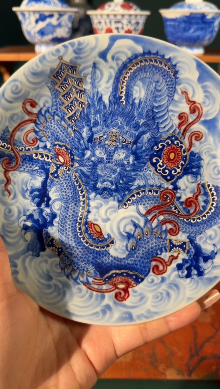 【闪购商品】杯永明尚玩铠甲龙壶承