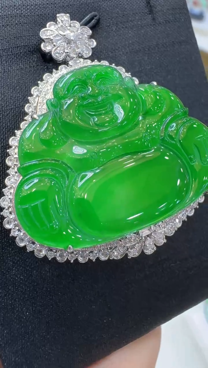 【闪购商品】翡翠吊坠(不含链)18K金镶嵌多样性团购发一件