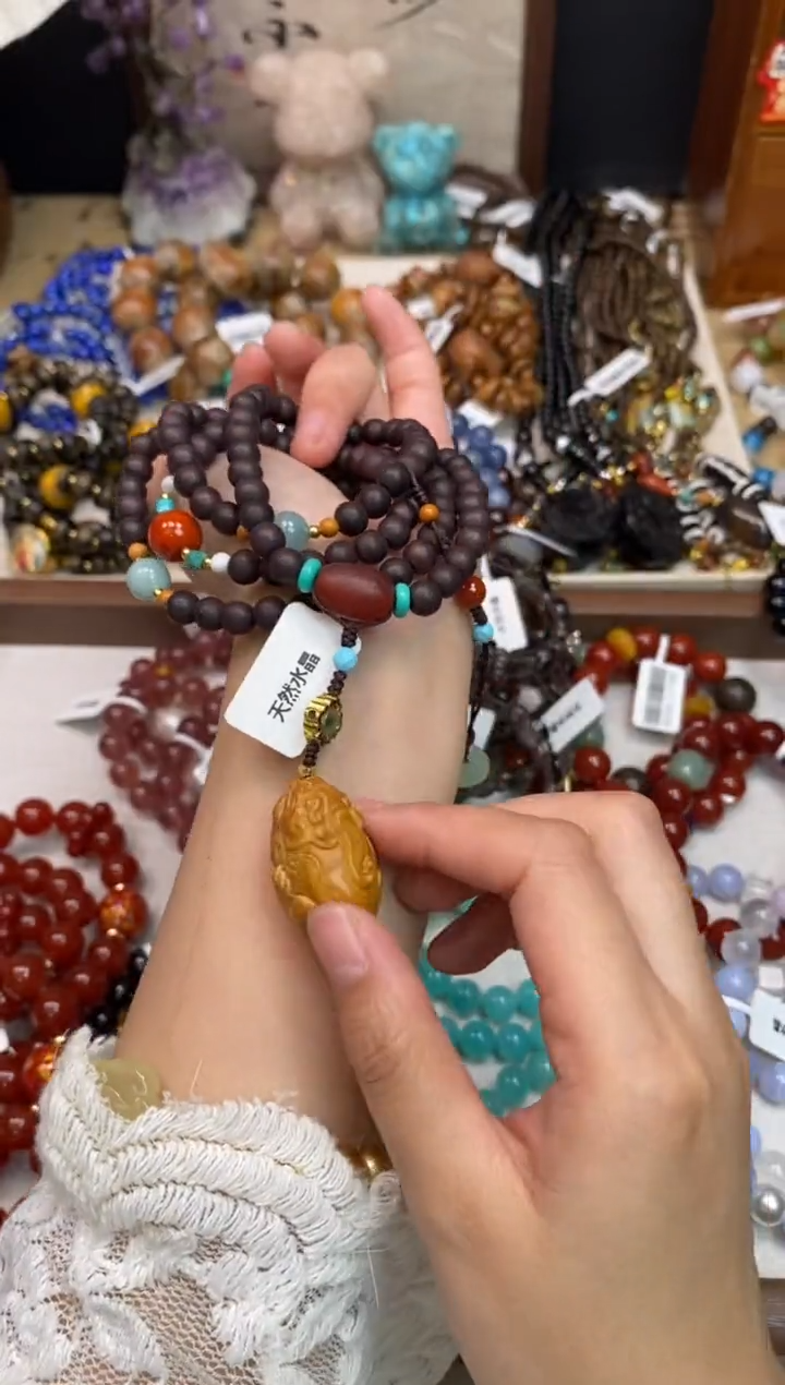 手串降真香未镶嵌144