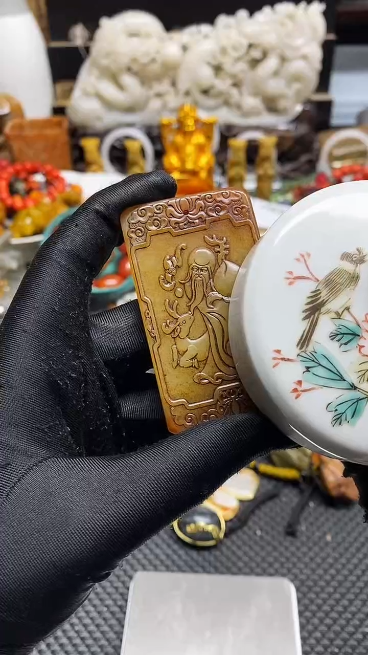 【闪购商品】瓷片瓷器瓷片 摆件1个