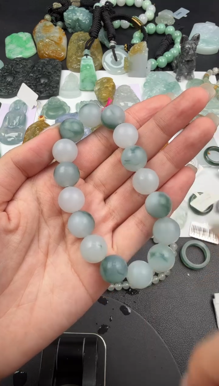 未镶嵌定制翡翠翡翠饰品-238 毛货