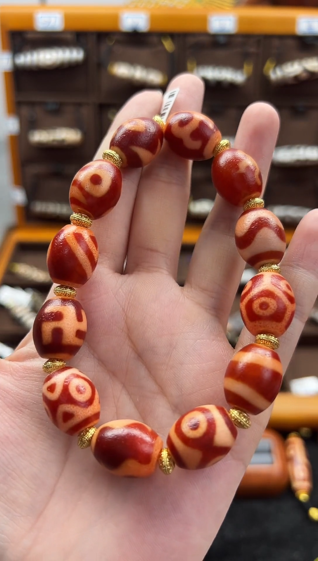 玛瑙/玉髓（覆膜）颈饰合金138(微瑕)