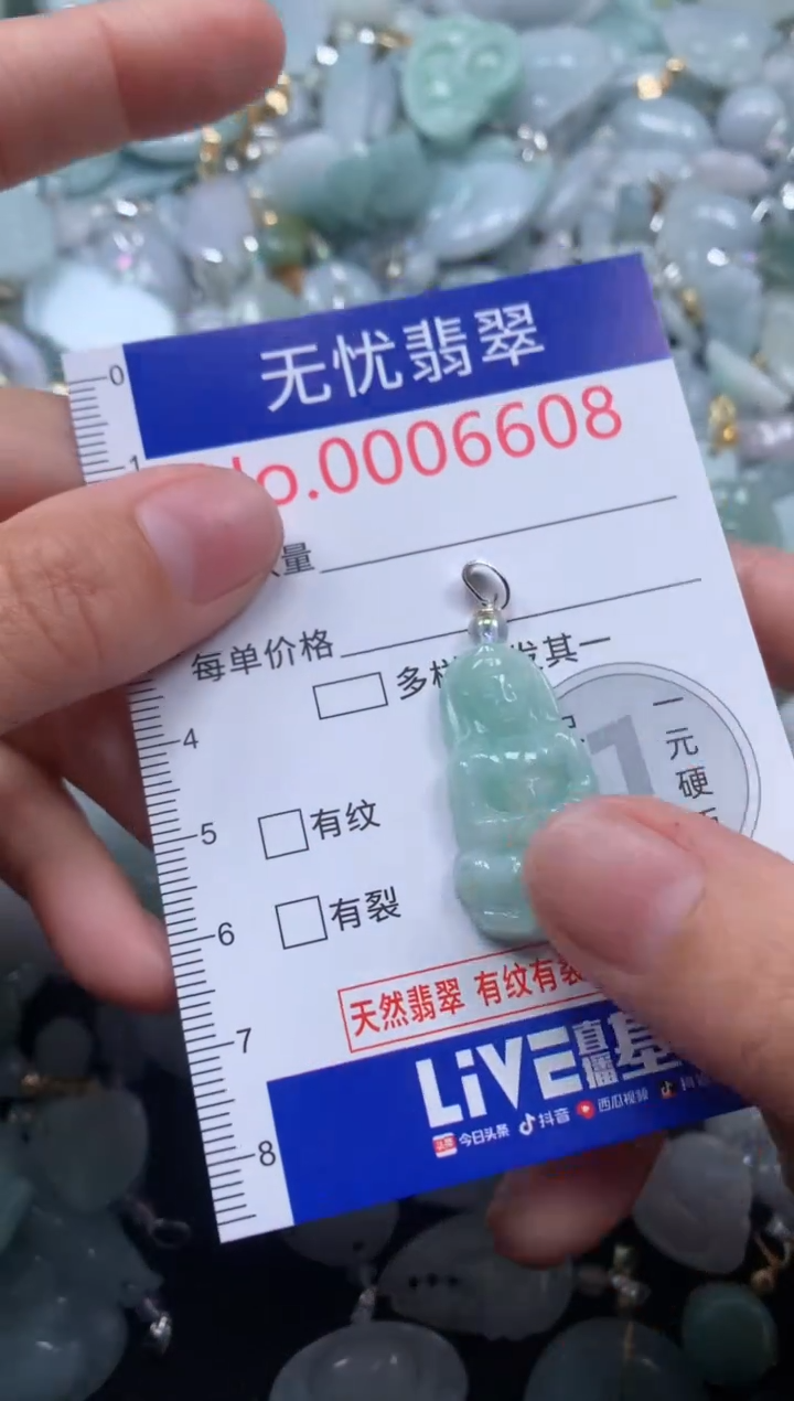 颈饰未镶嵌翡翠6608