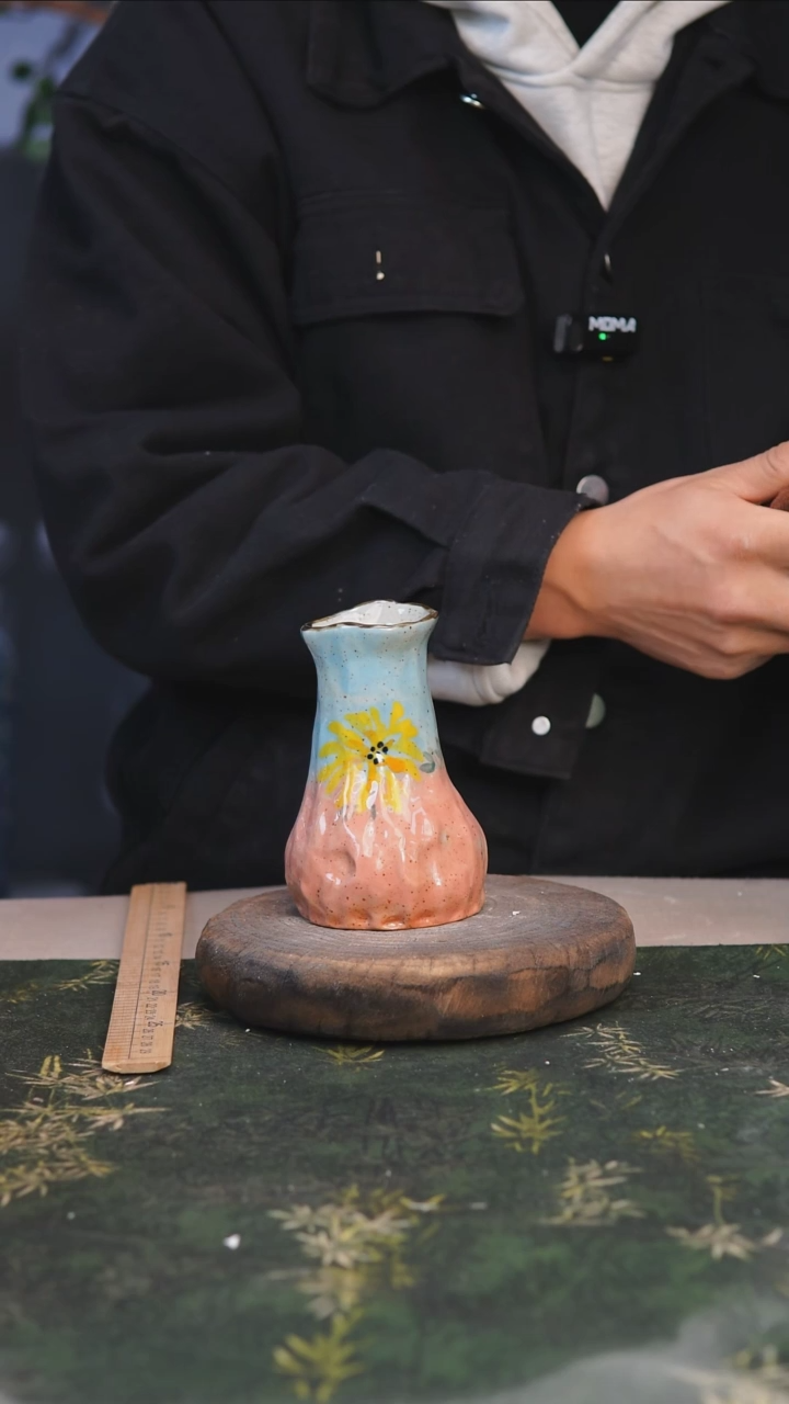 【闪购商品】景德镇高温手工陶瓷花器餐44