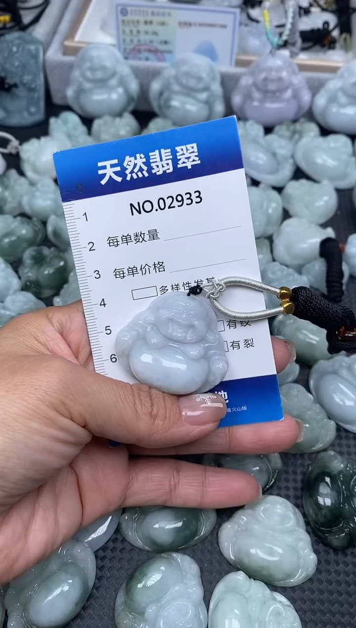 颈饰未镶嵌翡翠纯天然A货翡翠2933