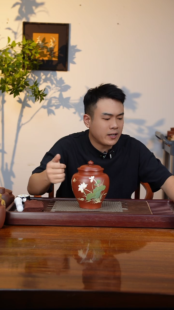 宜兴原矿紫砂茶叶罐
