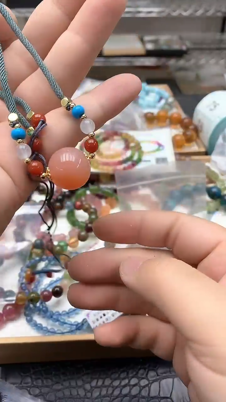 【闪购商品】玛瑙/玉髓吊坠(不含链)未镶嵌手链15