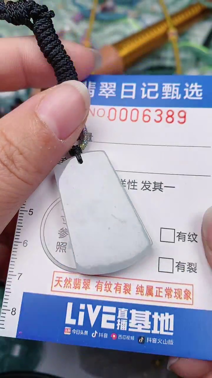 【闪购商品】翡翠颈饰未镶嵌00006389