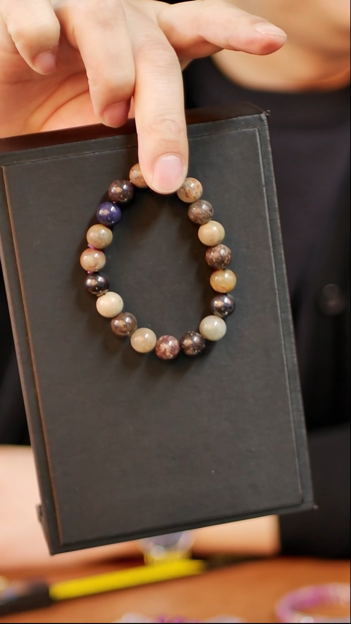 苏纪石（舒俱来）未镶嵌手串25号