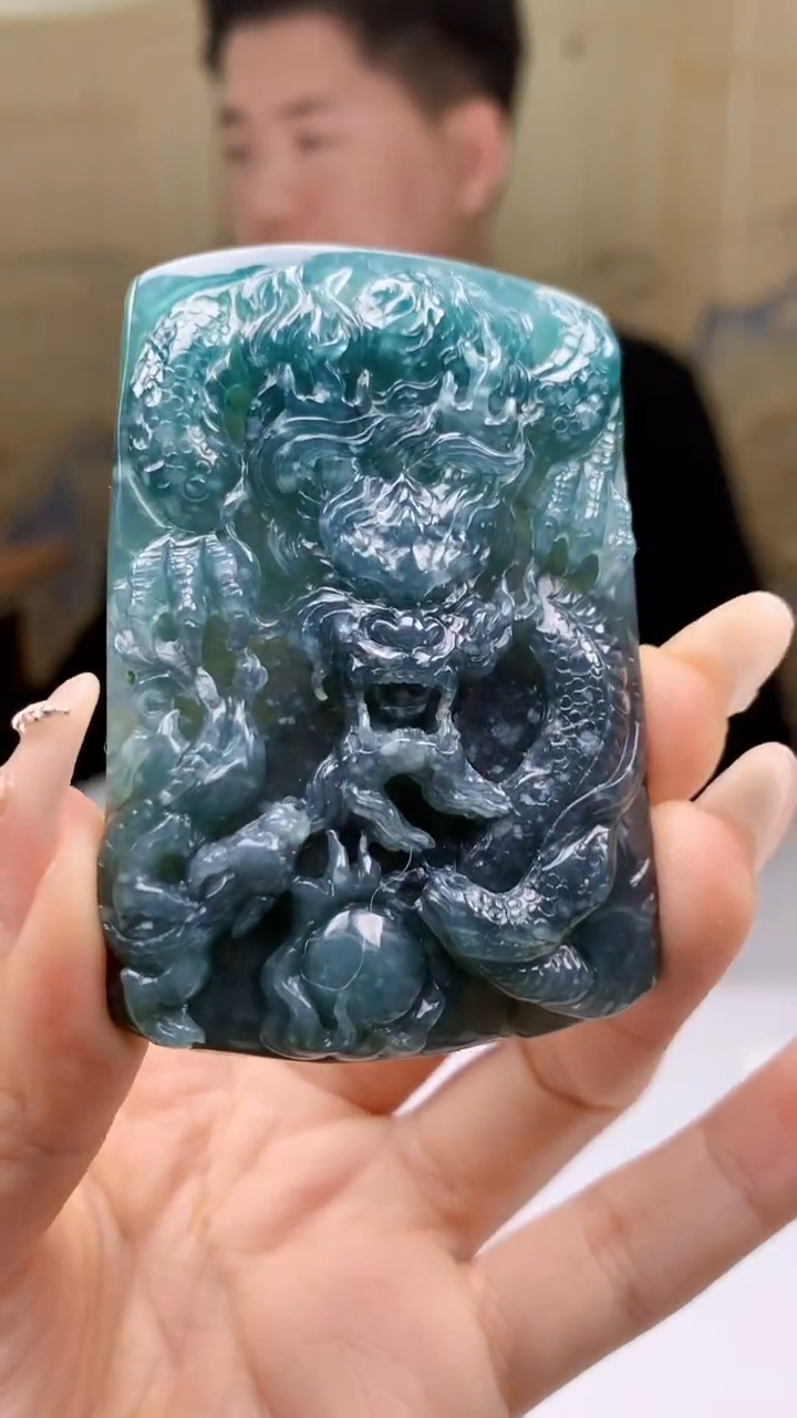 【闪购商品】定制翡翠未镶嵌4917ty-毛货挂件79