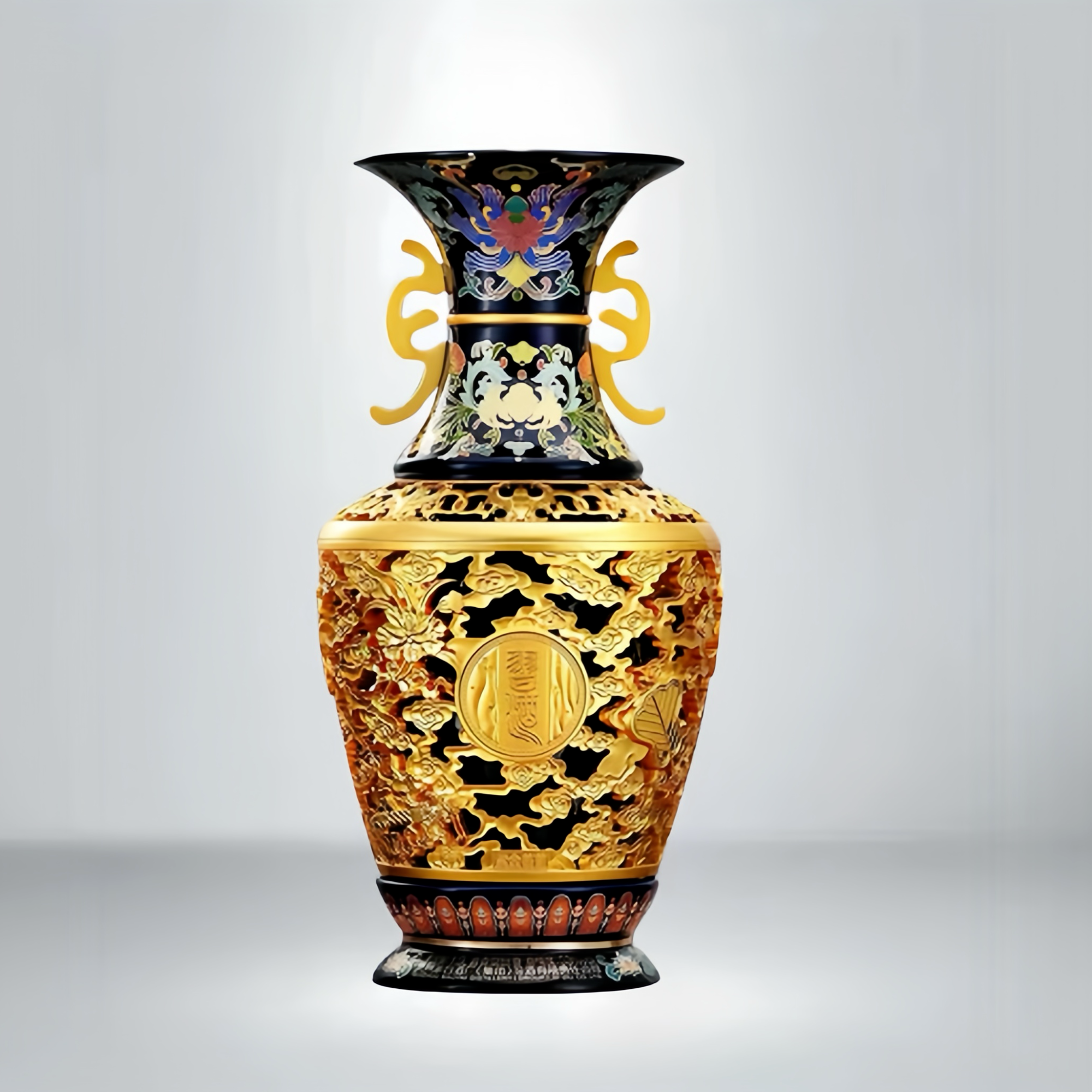 习酒紫金兽首虎22年1.5L高端酱香型酒珍藏摆柜文创限量53度