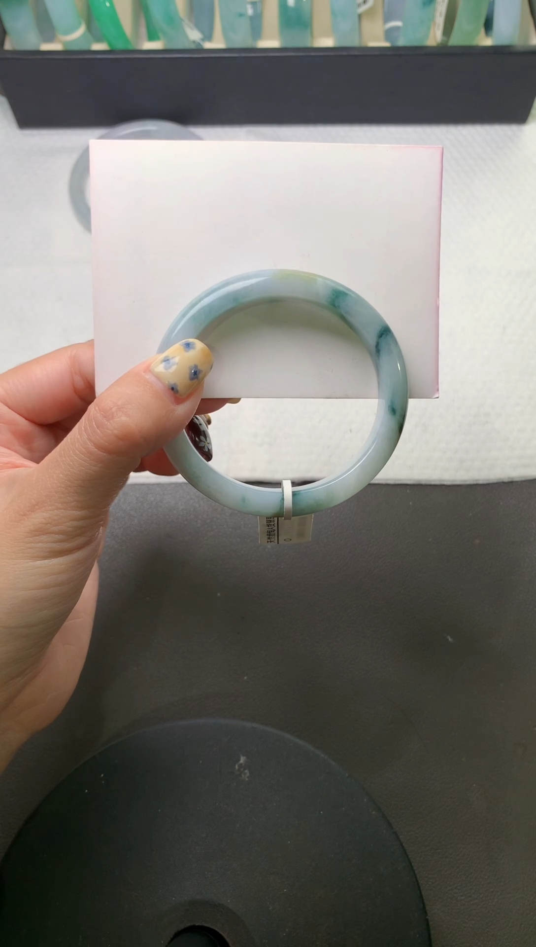 未镶嵌手镯（贵妃镯）翡翠51.8*48.6*7*9.8