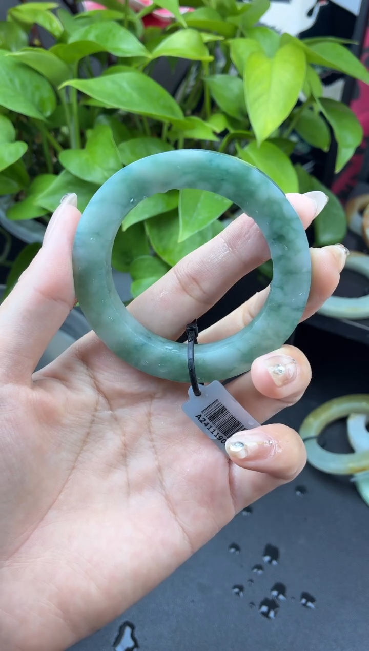 定制翡翠叮当镯定制未镶嵌49-57