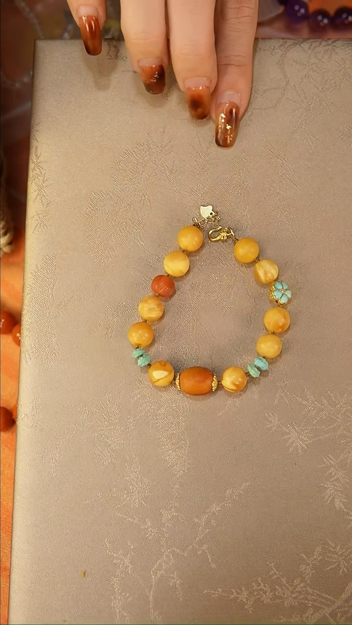 【闪购商品】琥珀手链未镶嵌手串