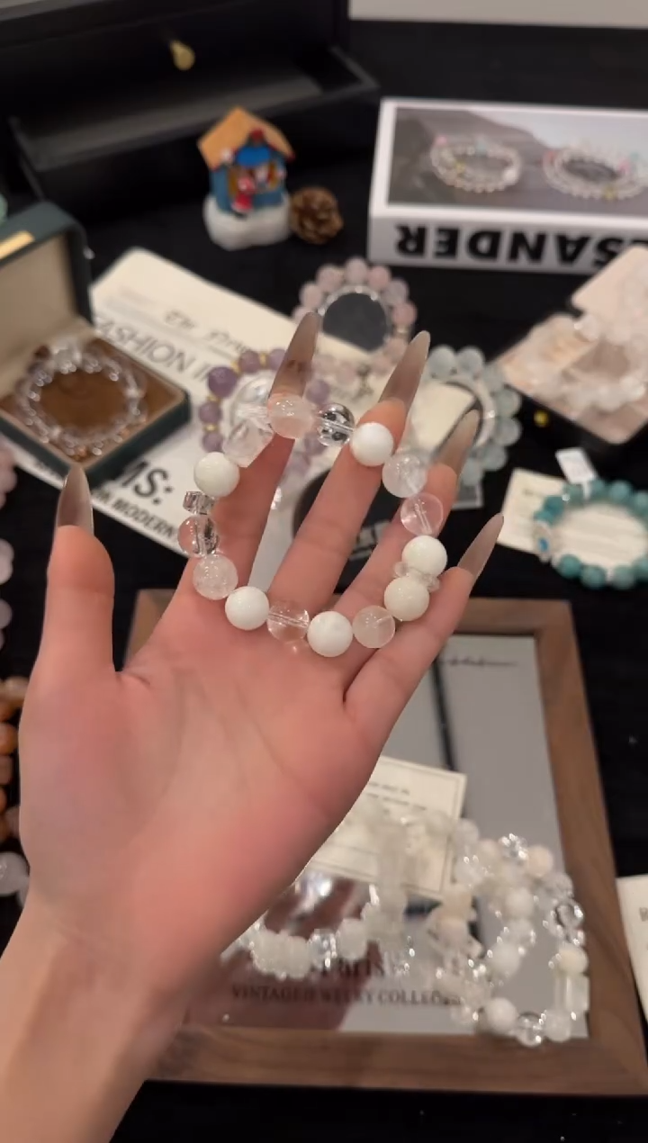 未镶嵌手链水晶雪花幽灵x3481