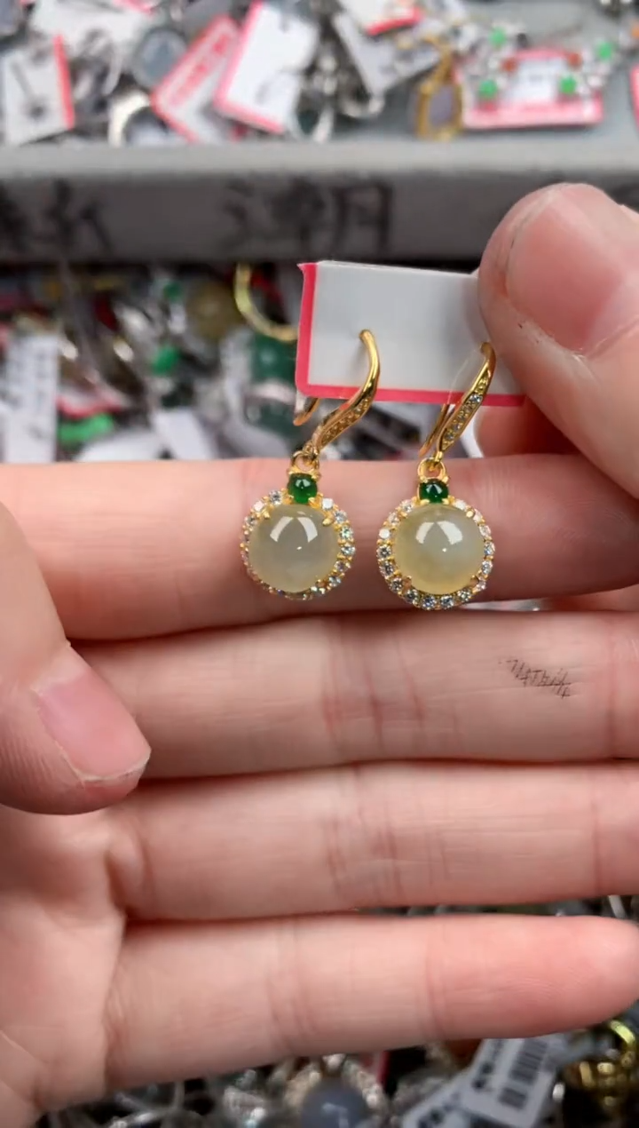 银S925镶嵌戒指翡翠121212----5