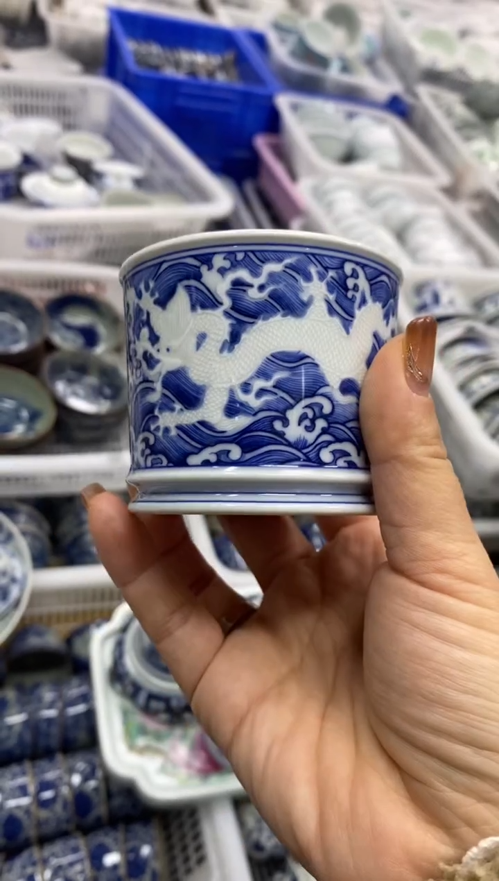 陶瓷景德陶瓷茶具容量约90