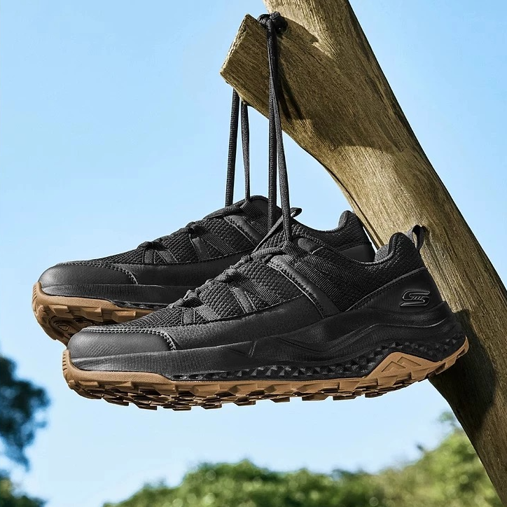 斯凯奇男鞋轻便透气运动休闲鞋舒适缓震跑步鞋健步户外鞋118123