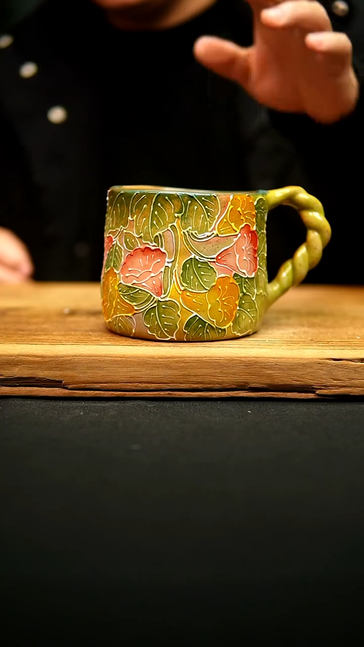 @@陶园瓷舍@@纯手工手绘@高温釉下彩