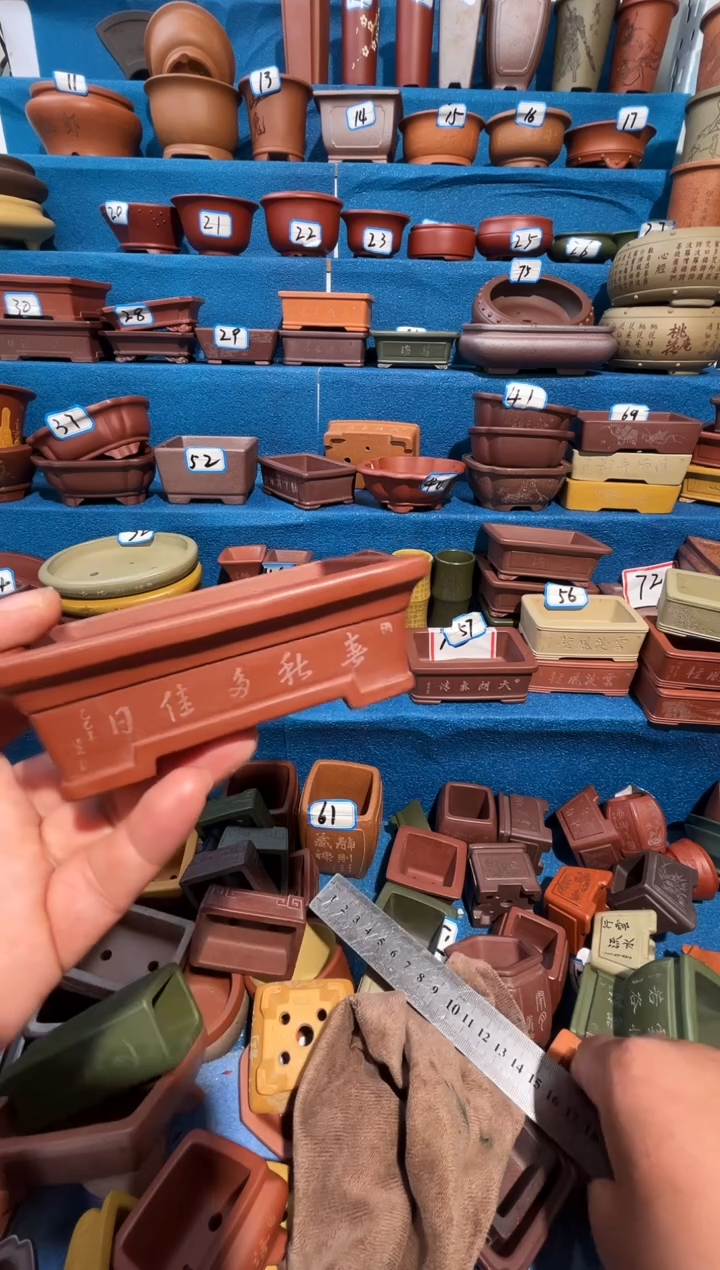 【闪购商品】紫砂紫砂花盆10*7.5*3