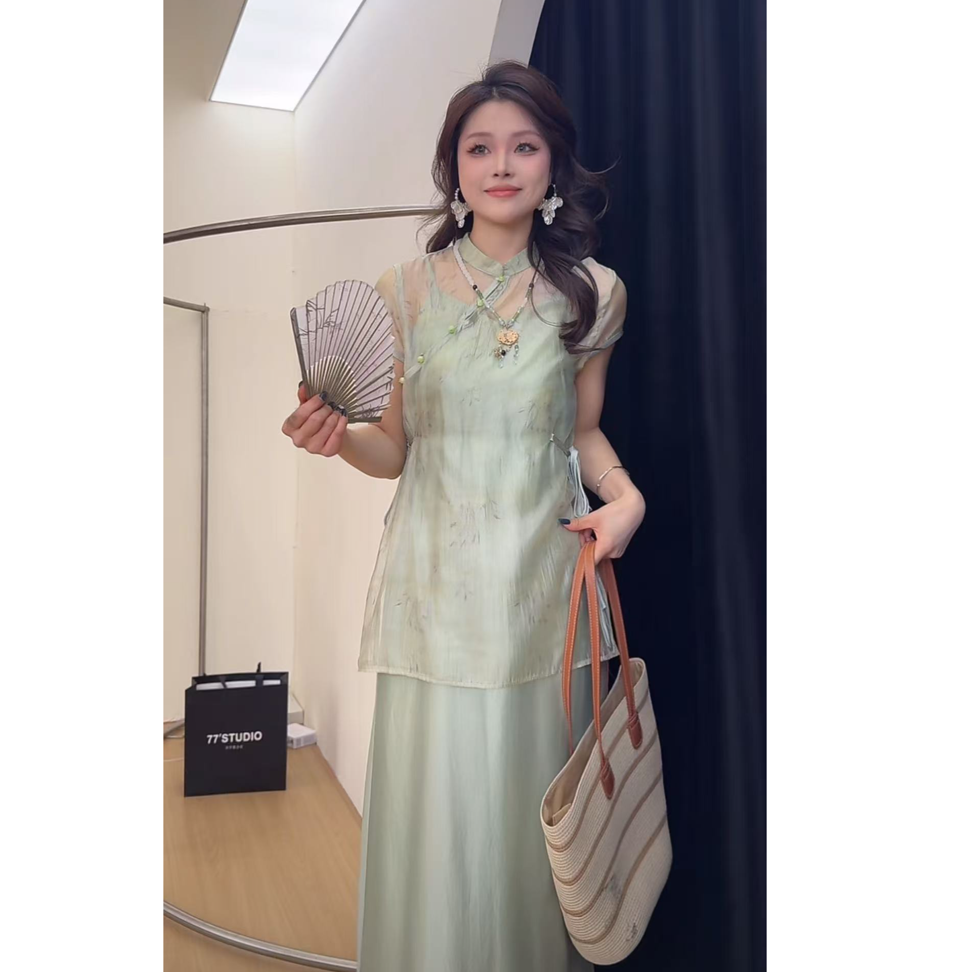 【苏兰文】法式温柔连衣裙-1133