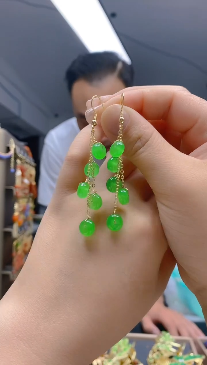 【闪购商品】玛瑙/玉髓耳饰合金6玛瑙耳饰