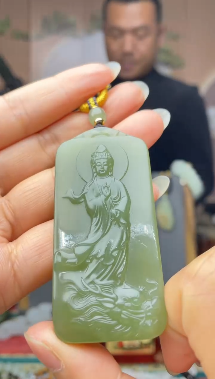 未镶嵌和田玉挂件拍一发一