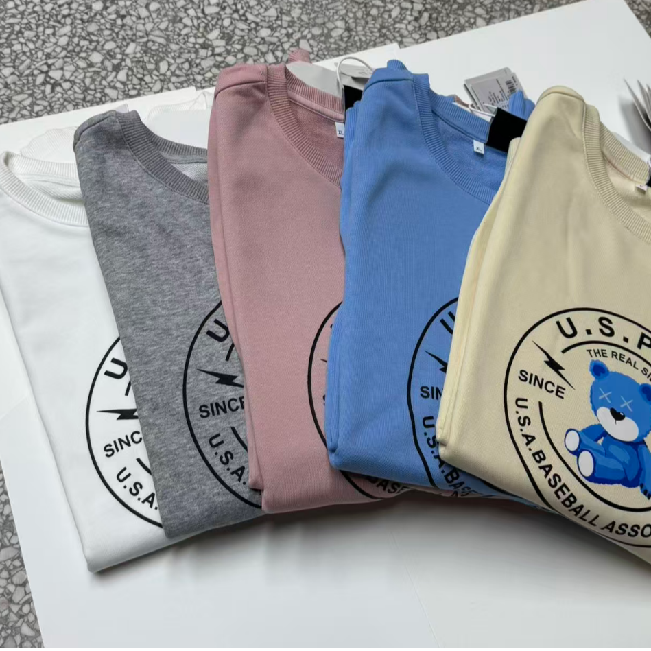 0803【清仓一件不留】线下实体撤柜高品质男女同款圆领卫衣~