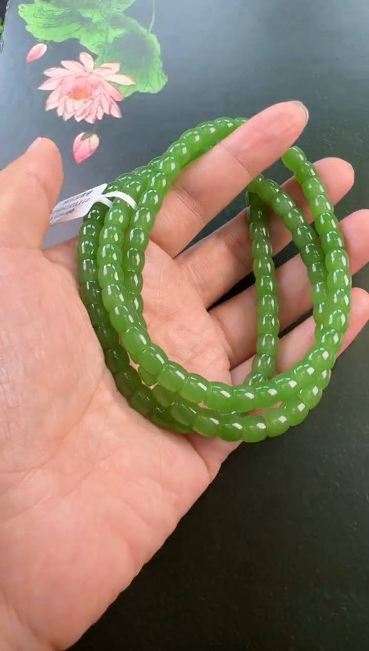 和田玉未镶嵌颈饰项链