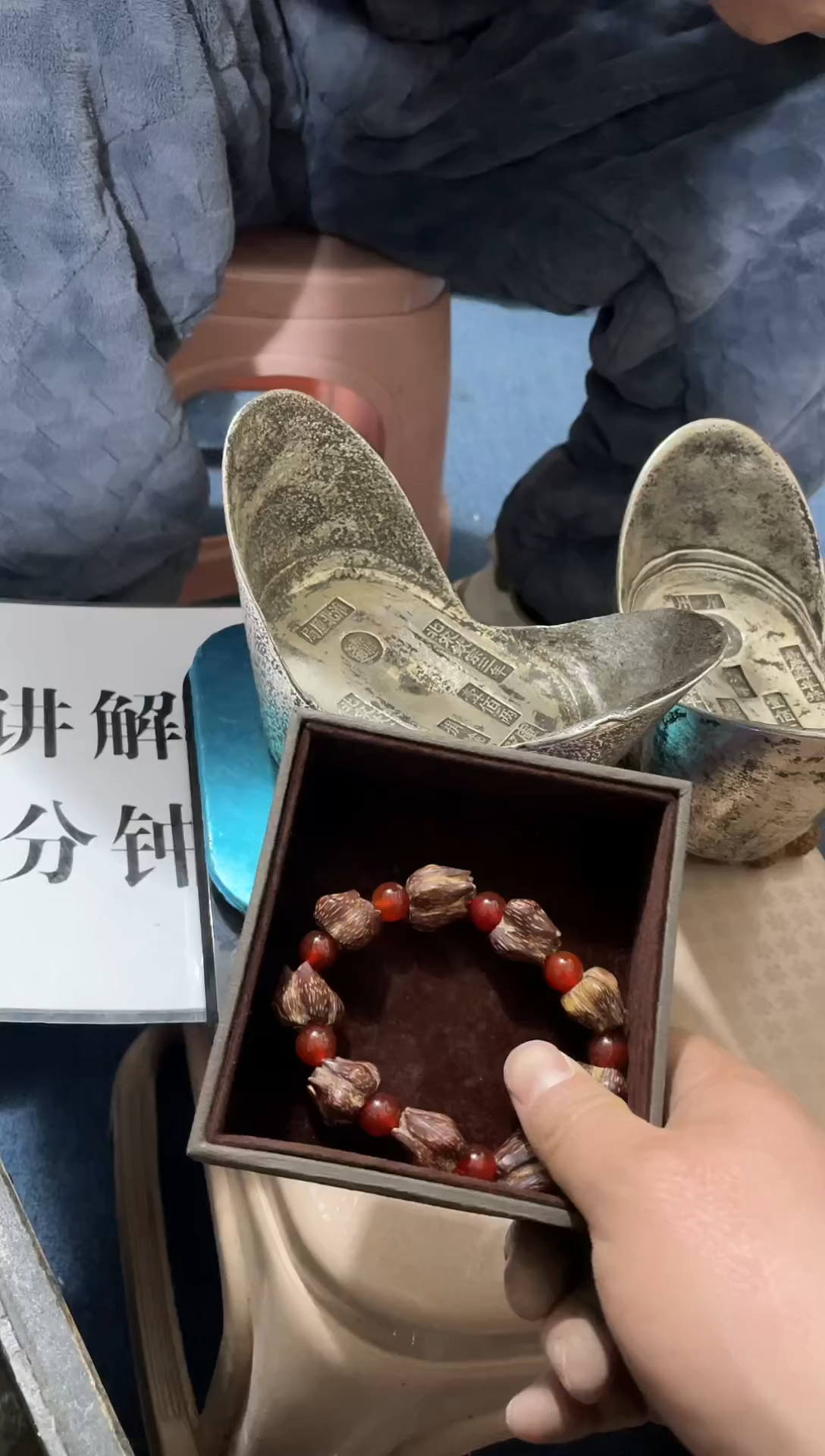 【闪购商品】滴血莲花菩提手串我自踏雪至山巅。100两