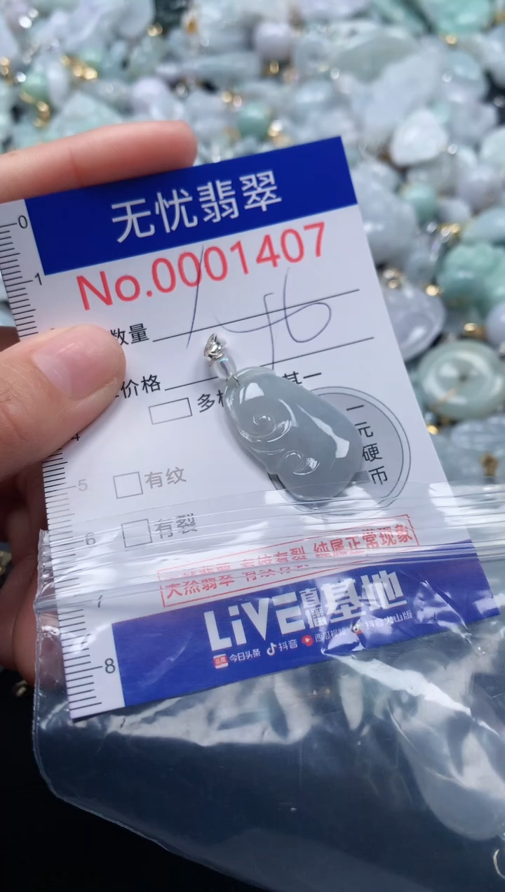 颈饰未镶嵌翡翠1407