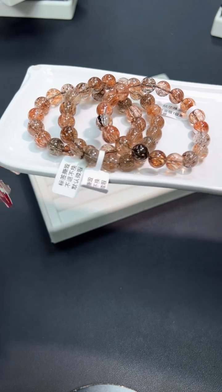 【闪购商品】水晶手串未镶嵌81F多样性发其一/1条11mm默认微瑕