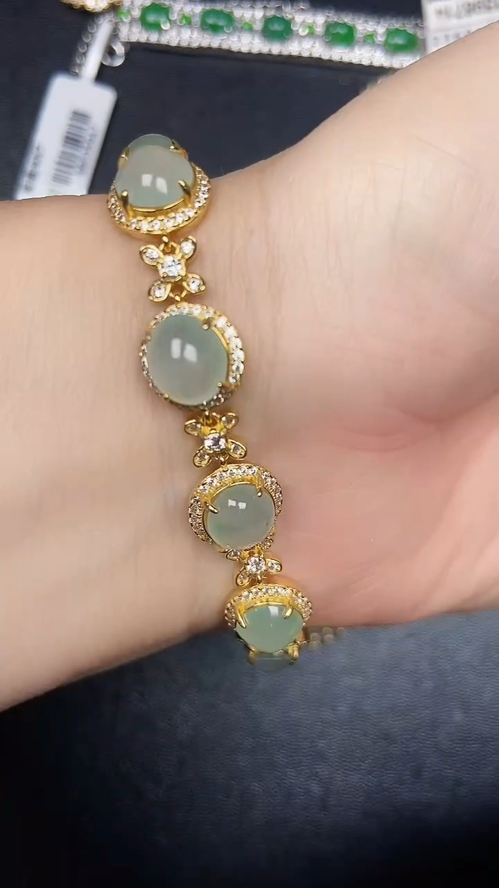 银S925镶嵌戒指翡翠1940