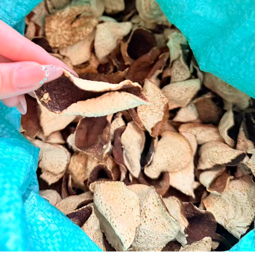 新会陈皮天禄一线产区2021年自家果园自然生晒（断皮）