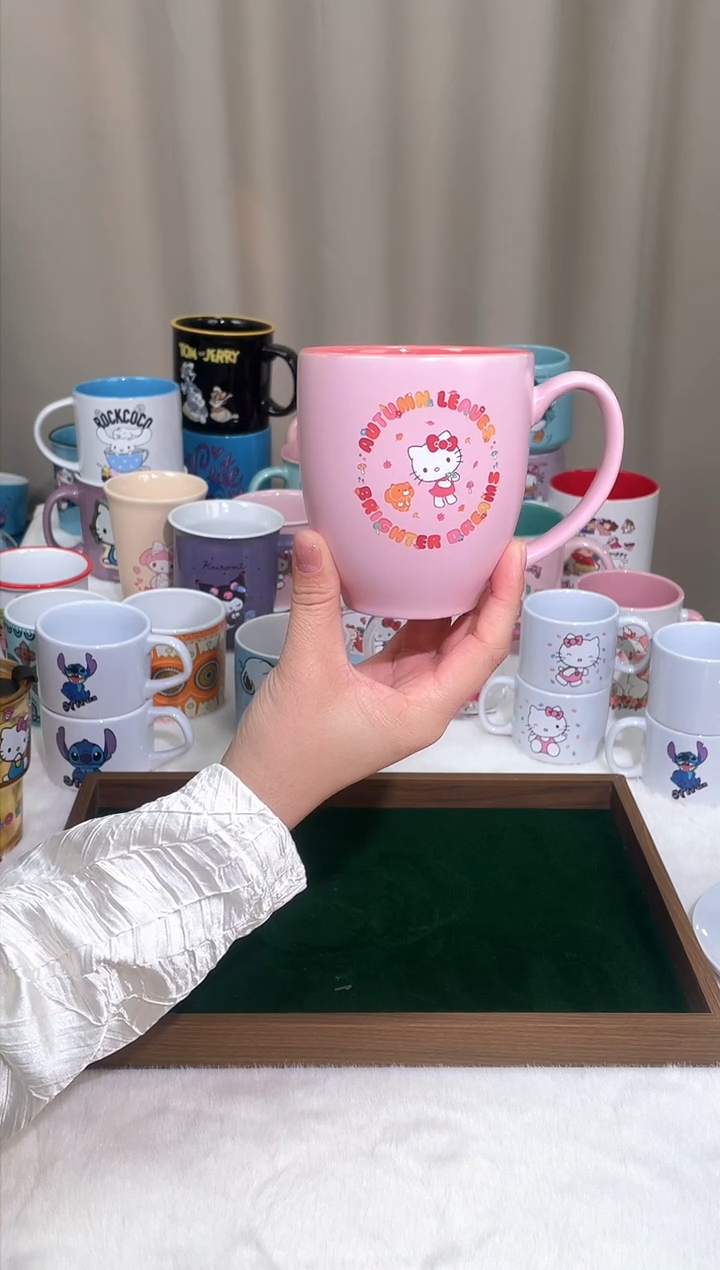 【闪购商品】陶瓷无盖款陶瓷马克杯
