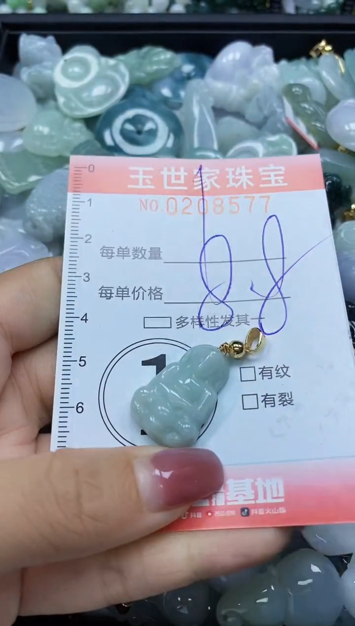【闪购商品】翡翠颈饰未镶嵌闪购0208577