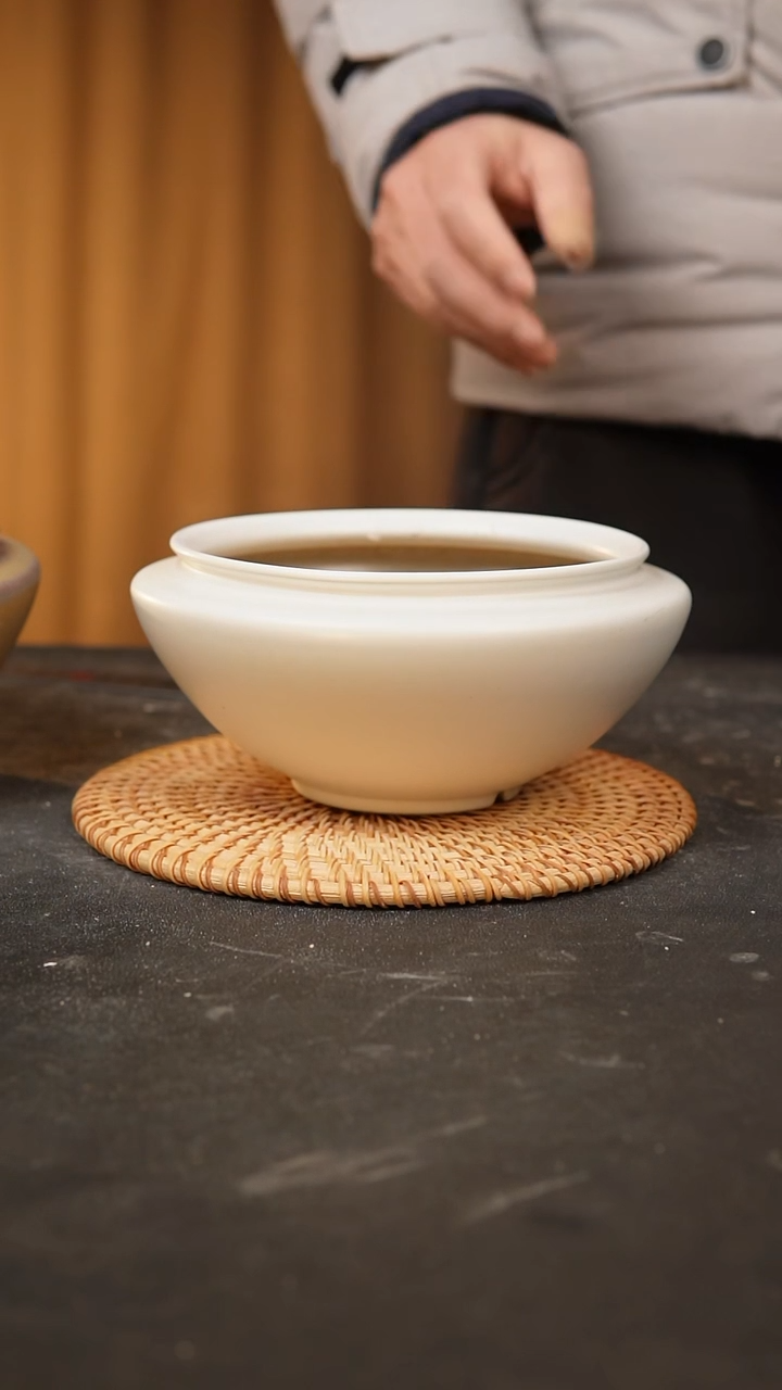 【闪购商品】瓷片泥泥手工花盆