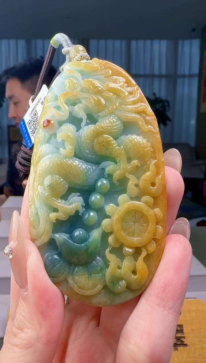 颈饰未镶嵌翡翠CC@@960Q3J20781