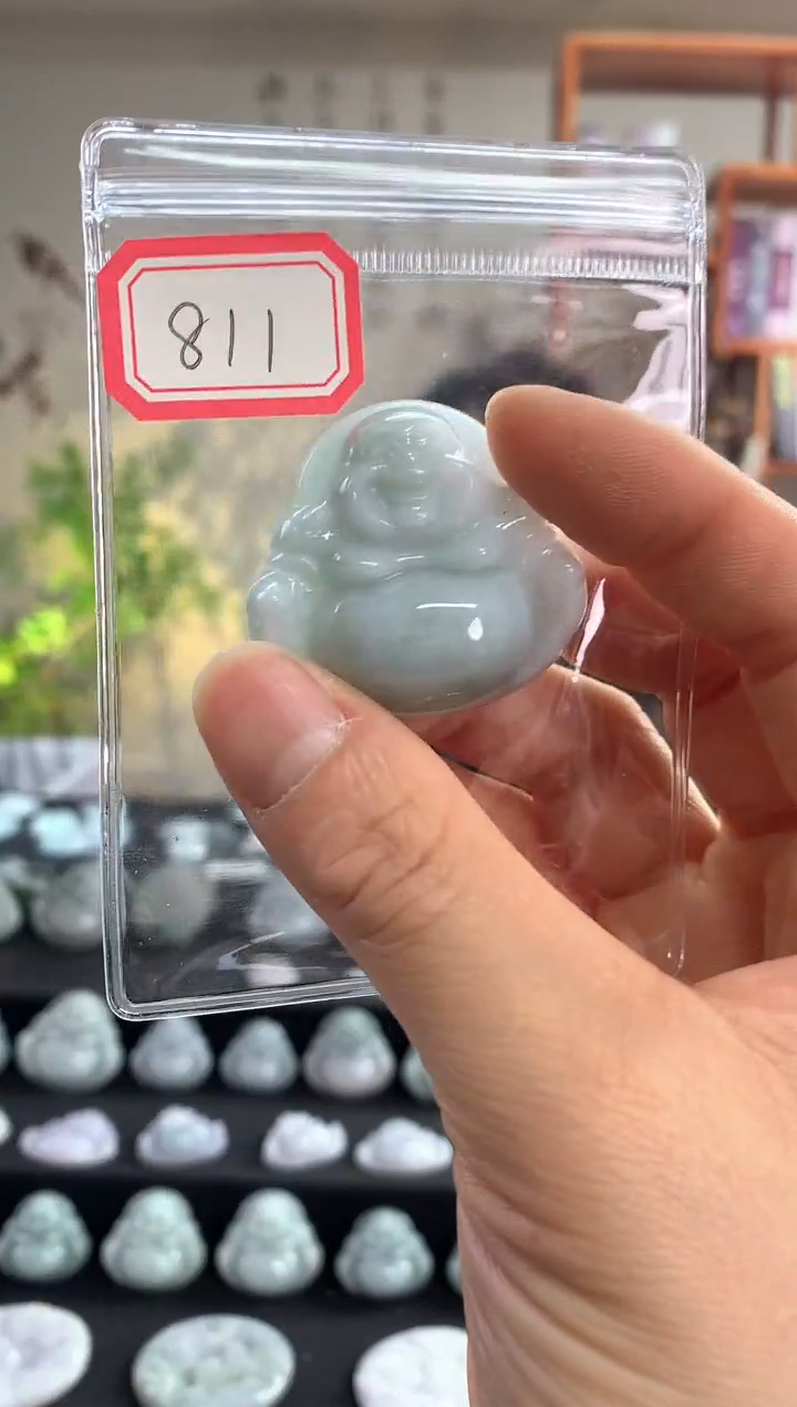【闪购商品】翡翠颈饰未镶嵌佛公811