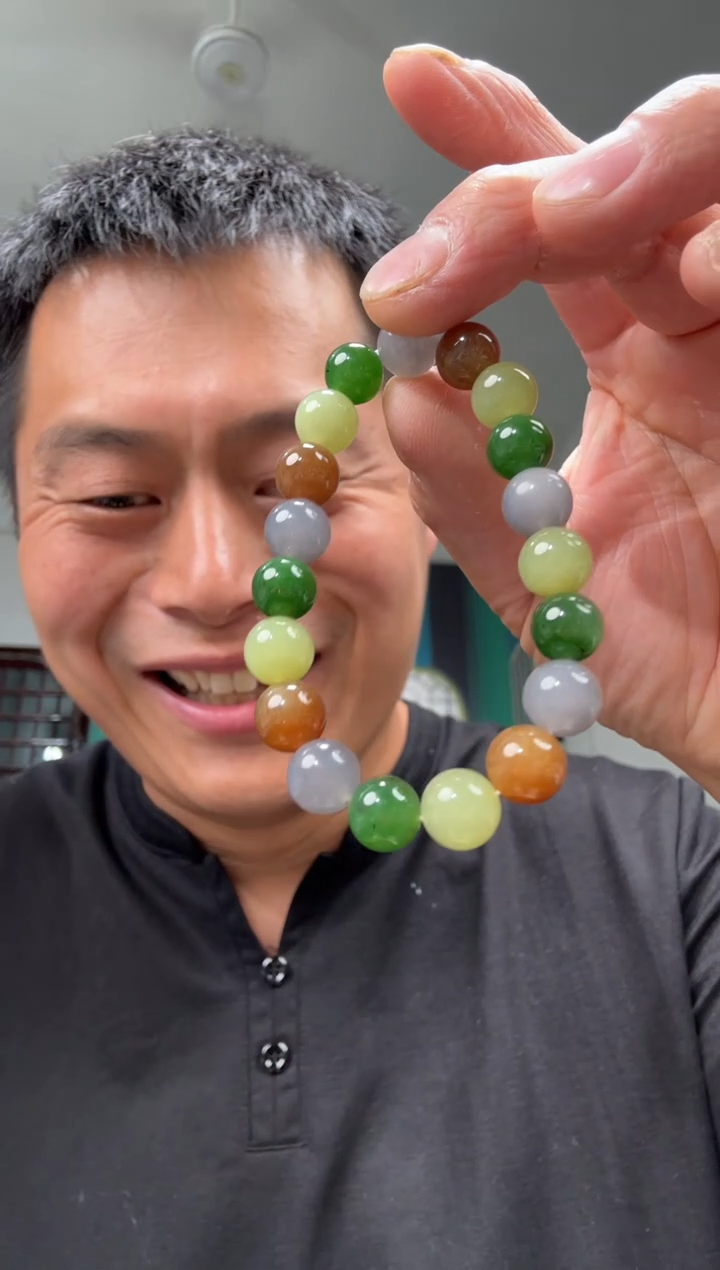 和田玉未镶嵌颈饰手串