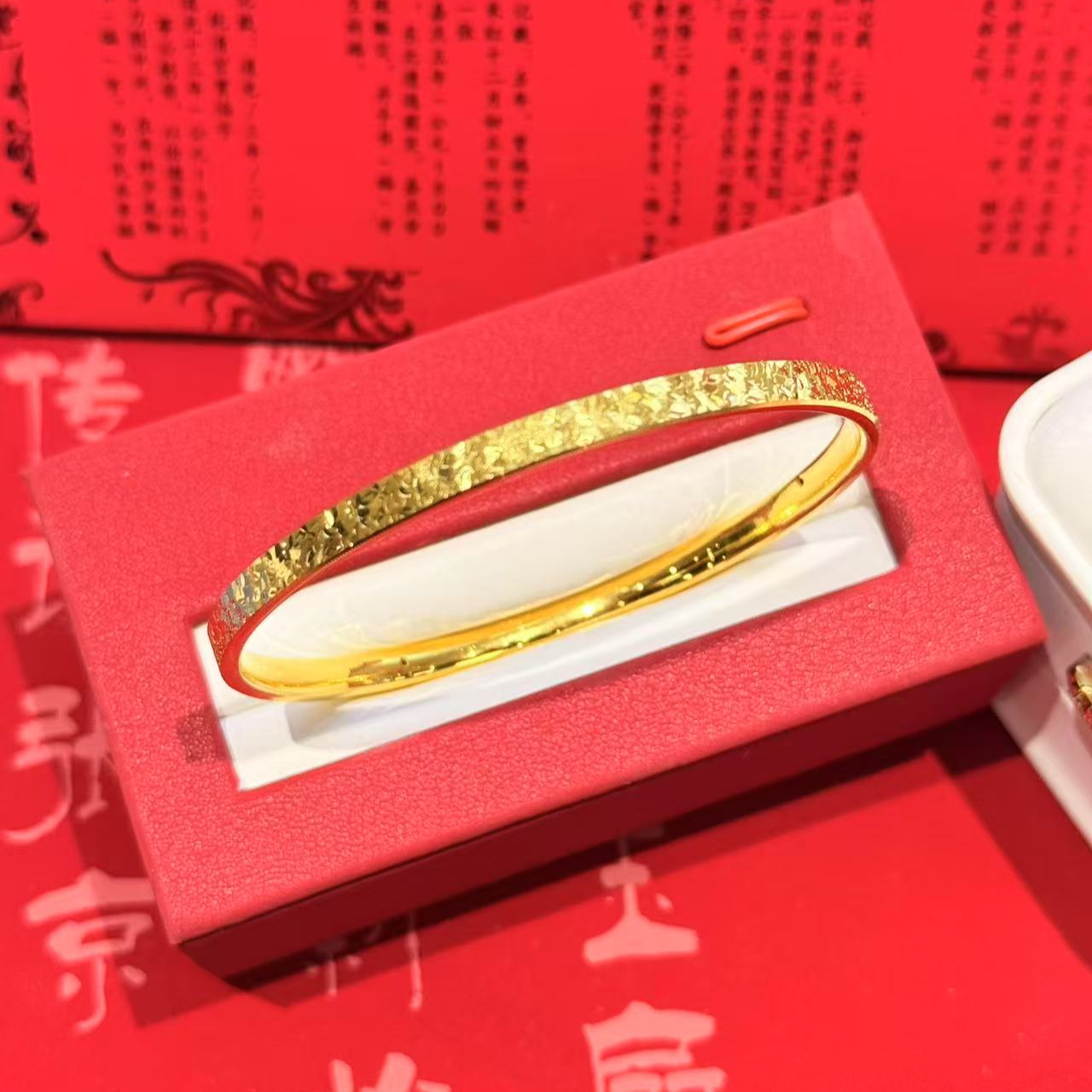 悦美人足金999碎冰冰饰品-DL