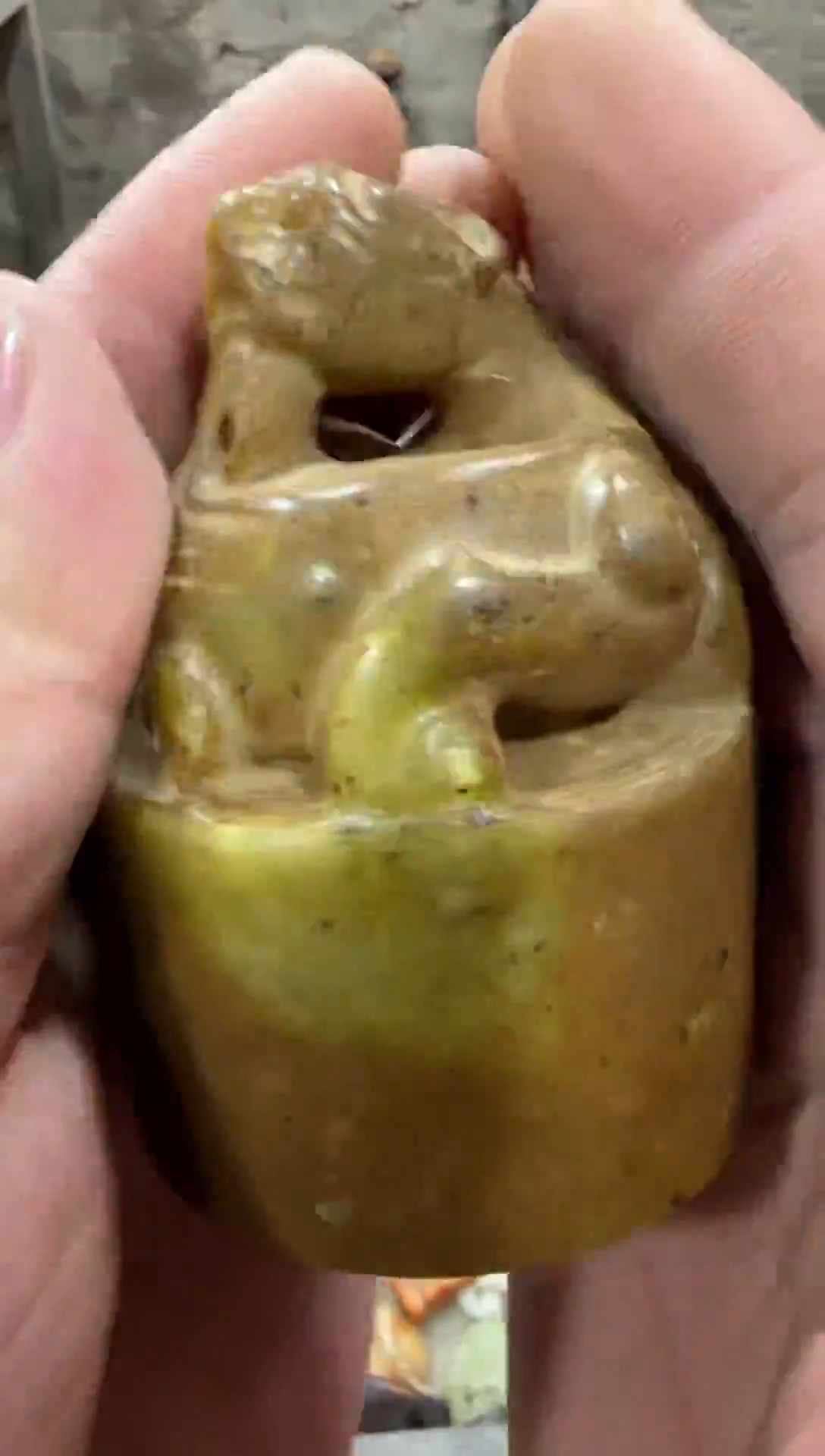 未镶嵌和田玉（糖玉）把件11111