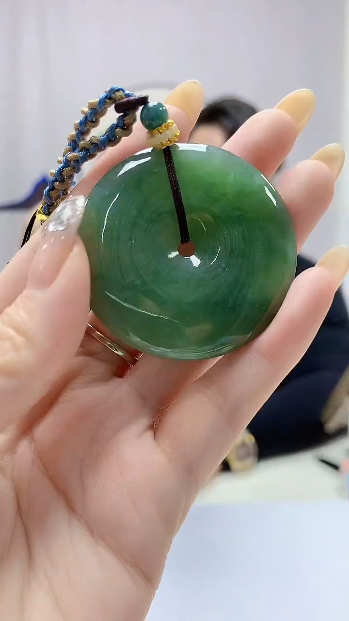 定制翡翠未镶嵌5060DD-毛货挂件56