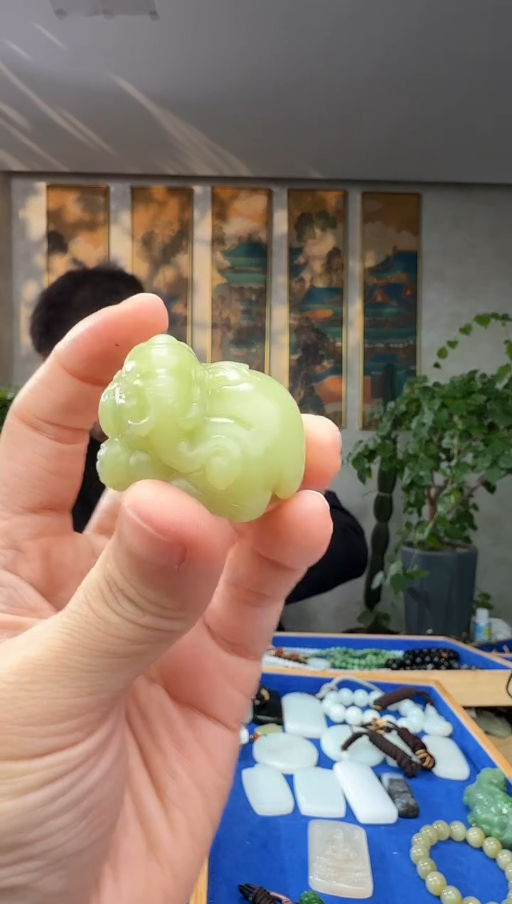 未镶嵌和田玉挂件拍一发一
