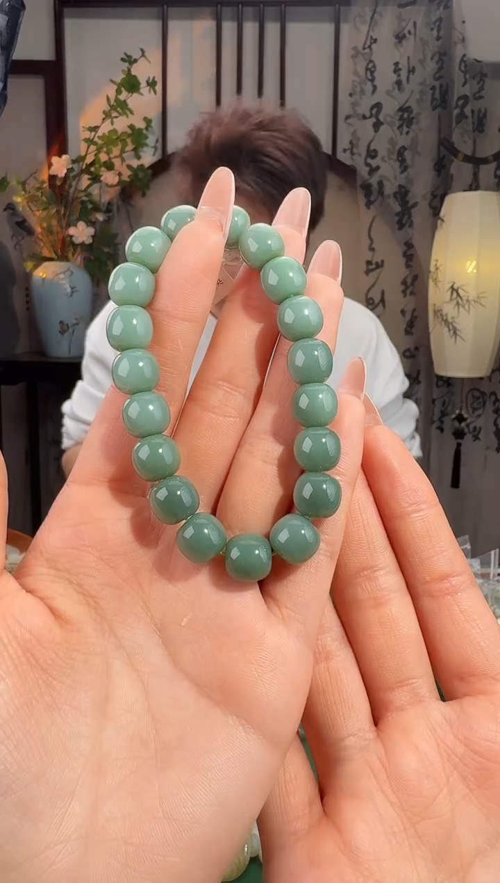 未镶嵌手串和田玉手串卡11